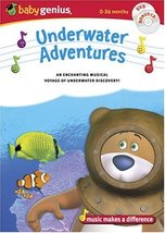 Baby Genius Underwater Adventures w/bonus Music CD [DVD] - $139.79 MXN
