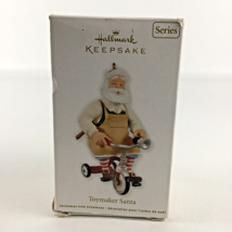 Hallmark Keepsake Christmas Tree Ornament #12 Toymaker Santa Tricycle New 2011 - £27.62 GBP