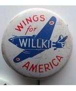 Wendell Willkie 1940 Presidential Button + Humphrey 60&#39;S + Chester Arthu... - $561.66 MXN
