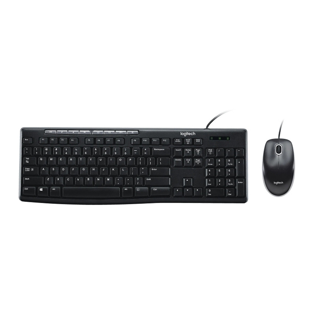 Logitech MK200 Wired Keyboard and Mouse Combo - $77.05