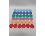 Complete Set Of (36) Notables Quoatables Board Game Player Pieces - $9.89