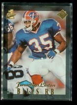 1998 Collectors Edge #51 Jonathan Linton Buffalo Bills Football Card 17/125 - £5.81 GBP