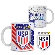 Always Possible USWNT Soccer FIFA Women&#39;s World Cup 2023 Ceramic Mug  - £15.97 GBP+