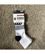 K-Swiss Compression Men&#39;s 10-13 Superior Sport Performance Quarter Socks... - $21.02 CAD
