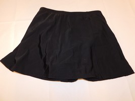 Unbranded Women&#39;s Ladies Size 14 Bottom only swim suit Skort Style Black... - $20.58