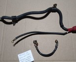 92-95 CIVIC Del Sol OEM BATTERY STARTER WIRE HARNESS BOTH POS &amp; NEGATIVE... - £39.01 GBP
