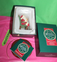 Hallmark Ltd Ed Keepsake Ornament Club Secrets For Santa 1991 Christmas QXC4797 - £19.41 GBP