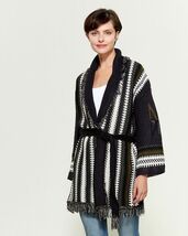 ANTHROPOLOGIE JOHN + JENN  Fringed Tapestry Cardigan - Size Medium - $79.99