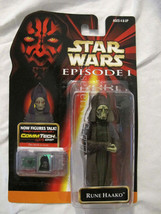 Star Wars 1999 Episode I The Phantom Menace Viceroy Rune Haako 3.75 figure - $24.99