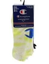 Men Socks Champion No Show Socks 3 Pairs Men 6-12 Tye Dye/White Black - €5,08 EUR