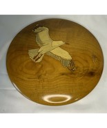 MyrtleWood Oregon Sea Birds Round Wall Art Plaques HandPainted  Lot Of 3... - $1,171.05 MXN