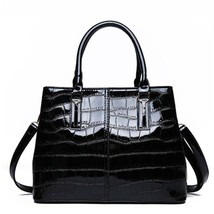 Fashion 3 Sets Women Handbags 2022 High Quality Patent Leather Women  s Tote+Lad - £56.64 GBP