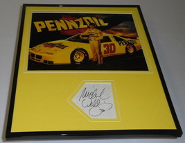 Michael Waltrip Signed Framed 11x14 Photo Display - £50.61 GBP