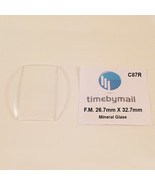 For FRANCK MULLER Watch 32.7mm X 26.7mm X 1.2mm Glass Crystal New Part C87R - £29.70 GBP