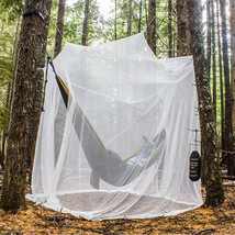Ultra Large Mosquito Net with Carry Bag,Bug Netting with 2 Openings | Mo... - £21.33 GBP