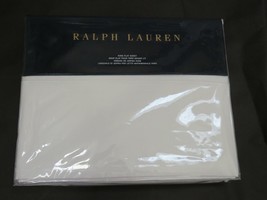 Ralph Lauren Norfolk Estate Bond Queen flat sheet - £57.34 GBP