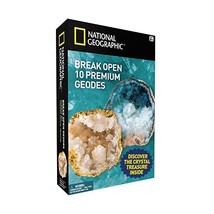 NATIONAL GEOGRAPHIC - Break Open 10 Geodes - TOP QUALITY!  - £59.90 GBP