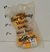 2001 Kelloggs Cereal Premium Toy Disney World Mini Bean Lion King Simba MIP - $10.44