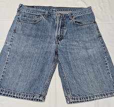 Levis 505 Denim Jean Shorts Regular Fit 5 Pocket 10&quot; Inseam Men&#39;s Size W33 - €11,40 EUR