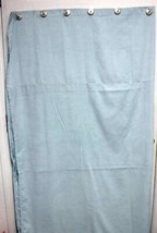 Shower Curtain 68 x 72 Soft Heavenly Blue w/ Tiny Dot Design Poly Medium Weight - £6.37 GBP