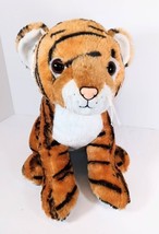 Fiesta Sitting Bengal Tiger 16&quot; Plush Orange Striped Stuffed Animal Toy Cat  - £13.59 GBP