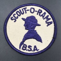 Vintage Boy Scouts BSA Scout-O-Rama Round Patch 3&quot; Diameter - £9.66 GBP