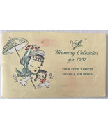 Rust Craft Memory Calendar Book for 1957 Your Food Variety Espanola New ... - £7.74 GBP