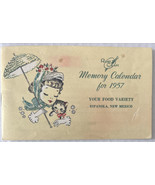 Rust Craft Memory Calendar Book for 1957 Your Food Variety Espanola New ... - £7.36 GBP