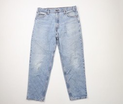 Vtg 90s Levis 550 Orange Tab Mens 36x30 Distressed Relaxed Fit Tapered Leg Jeans - £54.56 GBP