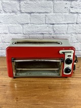 Hamilton Beach Toastation 2-in-1 Toaster Oven Red 22703H READ - $47.49