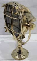 Antique Nautical Vintage Style Marine Mini Spot Brass &amp; Aluminum Light 1... - £239.78 GBP