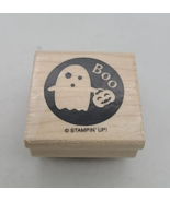 Stampin Up Wood Mount Set Little Boo Ghost Halloween Card making Junk Jo... - $316.68 MXN