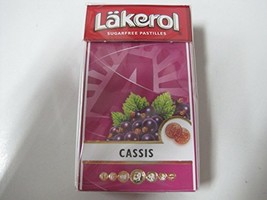 (Pack of 6) Lakerol CASSIS Sugarfree Pastilles 27g - $22.76