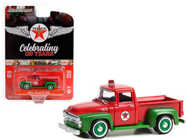 1954 Ford F-100 Pickup Truck Red and Green &quot;Texaco Celebrating 120 Years&quot; &quot;An... - $20.07