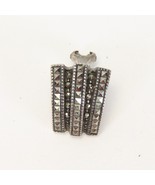 Sterling Silver Clip Earring 16.9mm x 13.4mm x 3.1mm  ONE Earring Only - $9.79