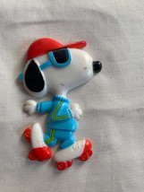 Snoopy Joe Cool Peanut Refrigerator Magnet United Syndicate Inc 1958 - £16.82 GBP