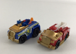 Paw Patrol True Metal Diecast Figure Gold Spark Vehicles Chase Marshall Rescue - £19.74 GBP