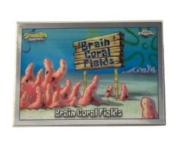2025 Topps Chrome SpongeBob Brain Coral Fields Card #44 – Near Mint+ - $7.91