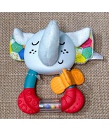 Infantino Go Gaga Elephant Activity Teether Sensory Toy  Easy Grip BPA Free - $9.90