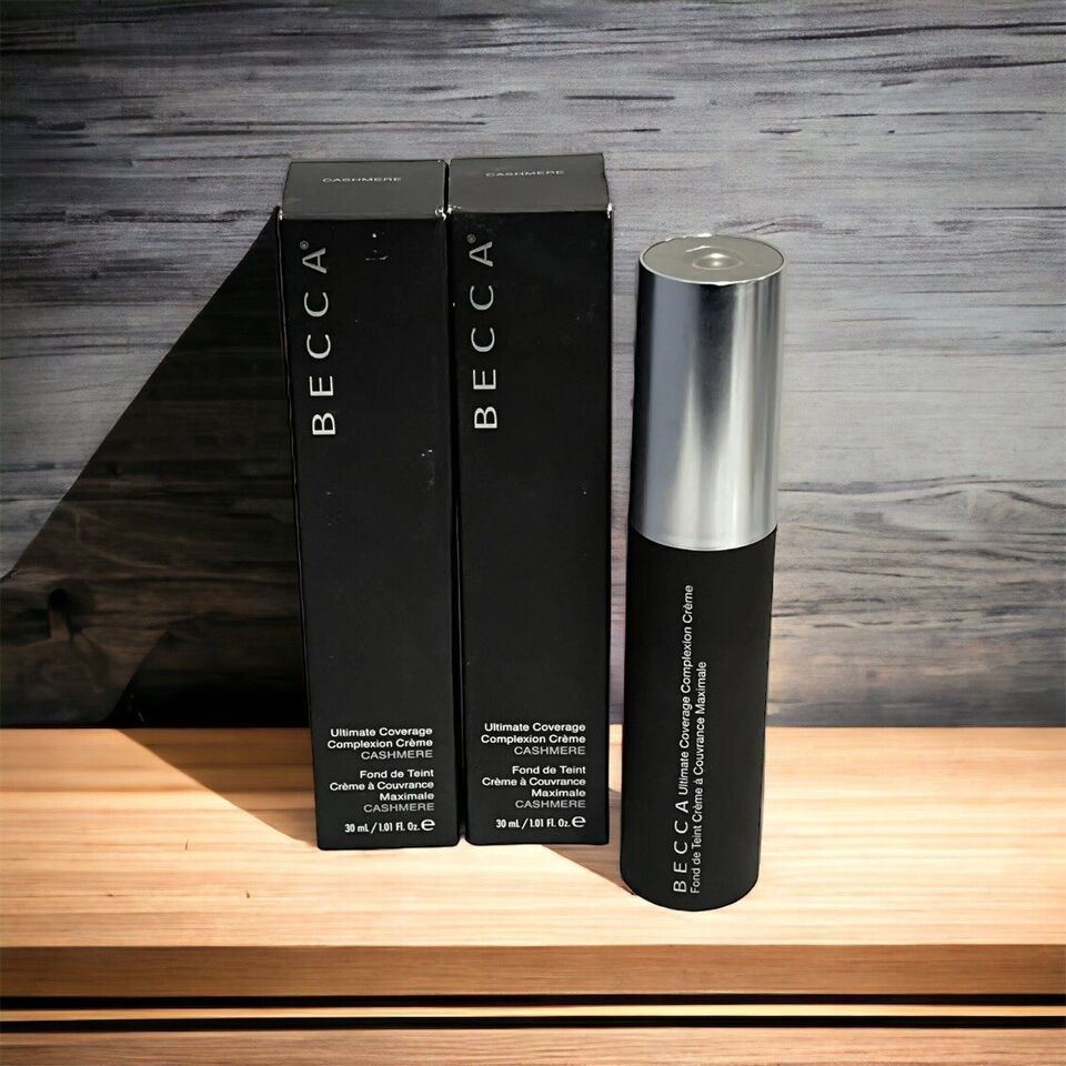 Becca Ultimate Coverage Complexion Creme - Cashmere - 1.01oz Lot Of 2 Ma... - $20.24