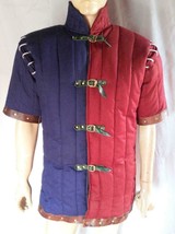 Thick Padded medieval armor armor Gambeson -Leather Pippin on border Smart Look - £66.97 GBP+