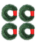 80Feet Christmas Garland, 4 Strands Artificial Pine Garland Soft Greener... - £23.69 GBP