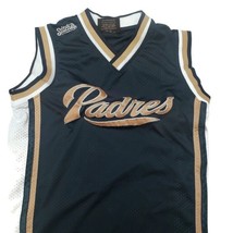 Stitches Youth Boys Size M 10-12 MLB San Diego Padres Sleeveless Jersey ... - £25.15 GBP