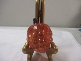 Vintage German Large Grape Glass Christmas Tree Ornament 3.5&#39;&#39; rare - £26.66 GBP