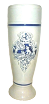 1992 Hubertus Stuberl Regensburg Ceramic Weizen German Beer Glass - $14.50