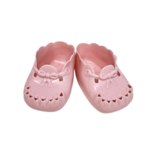 American Girl Doll Pair Of Pink Plastic Birthday Outfit Shoes / Booties - £13.66 GBP