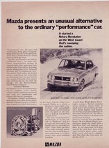 Vintage 1973 Mazda Print Ad, American Tourister Ad On Back, Ready To Frame - £14.99 GBP