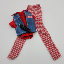 Vintage 1997 Mattel Coca Cola Picnic Barbie # 19626 - Pants, Shirt, Vest &amp; Soda - £7.76 GBP