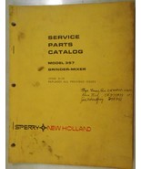 New Holland 357 Feed Grinder Parts Manual - £7.96 GBP