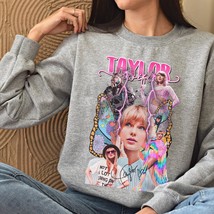 Taylor Swift Idol Pop Culture Music Fan Gift Collar Cotton Sweatshirt - $29.95+